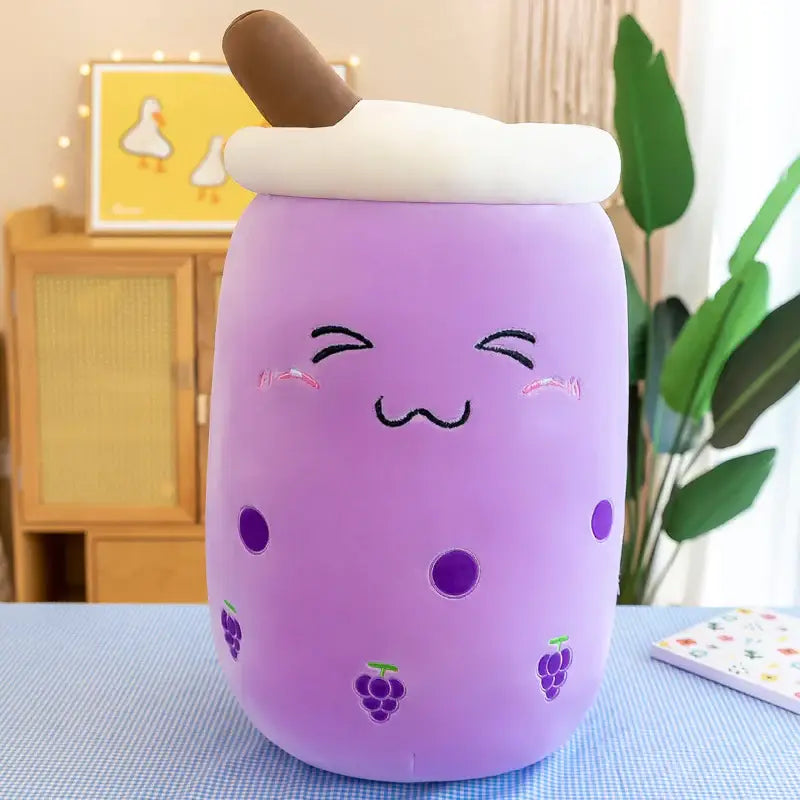 Blushing Purple Bubble Tea Plushie
