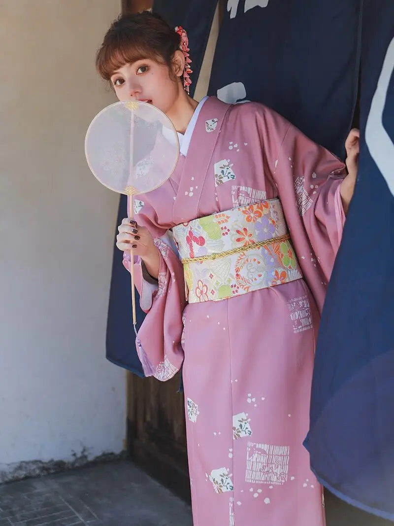 Traditional Lavender Women’s Kimono